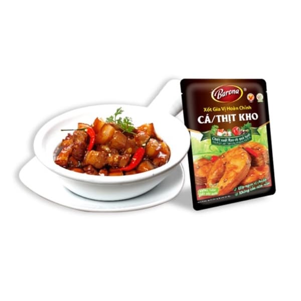 SỐT CÁ THỊT KHO BARONA