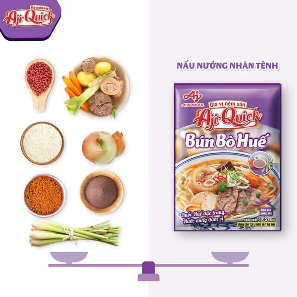 GIA VỊ BÚN BÒ HUẾ AJI-QUICK